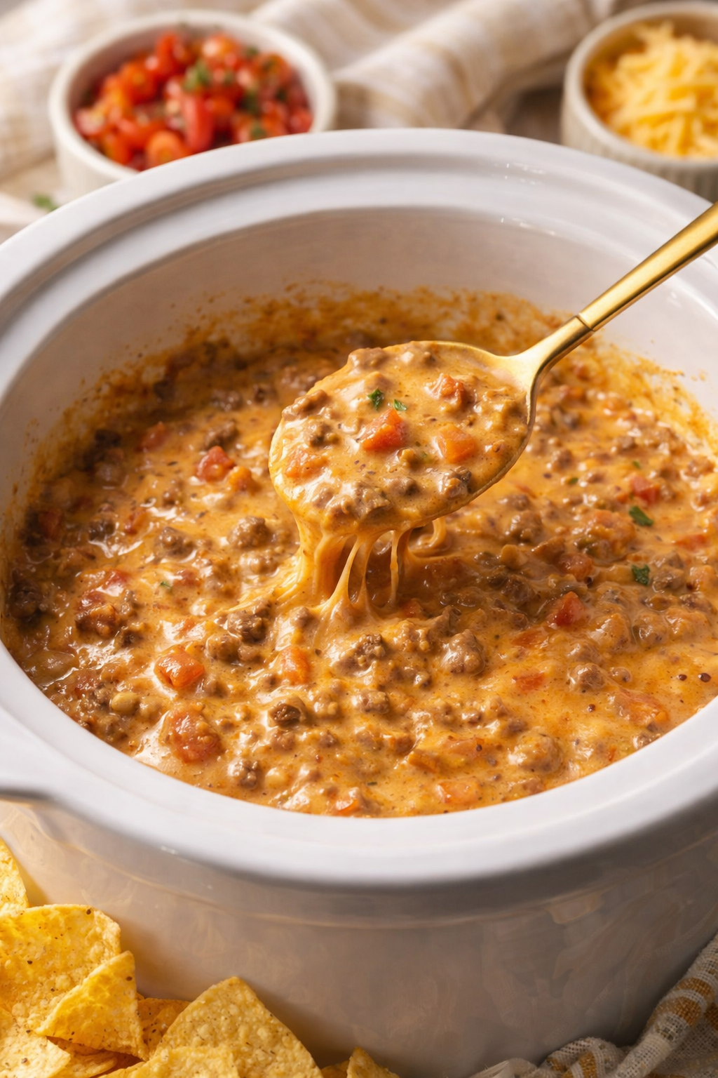 Creamy Rotel Taco Dip (The Ultimate Party Appetizer)